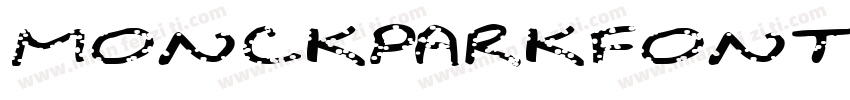 MONCKPARKfont Regular字体转换